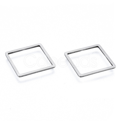 Non-Tarnish 201 Stainless Steel Linking Rings STAS-N090-T11-1-1