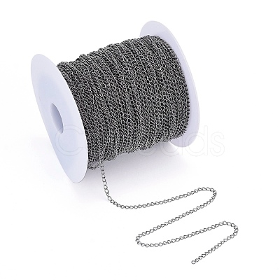 Brass Twisted Chains CHC-Q001-02B-1
