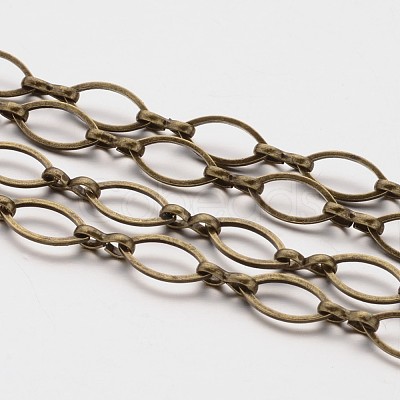 3.28 Feet Brass Handmade Chains X-CK49-AB-NF-1