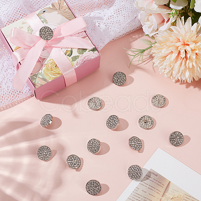 20Pcs Alloy Shank Buttons FIND-CY0001-62-1