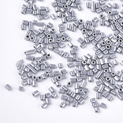 Baking Paint Glass Beads SEED-S023-11B-07-1