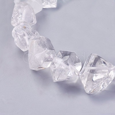 Natural Quartz Crystal Beads Strands G-I201-D-1