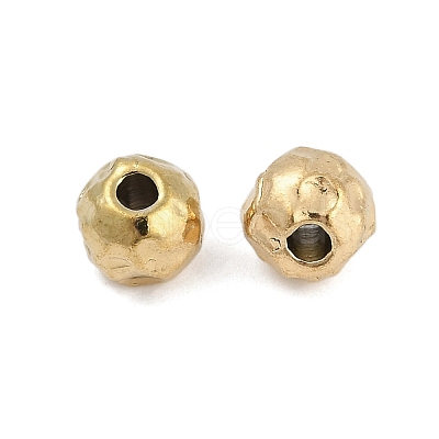 Textured 316 Surgical Stainless Steel Beads STAS-M106-01A-G-1
