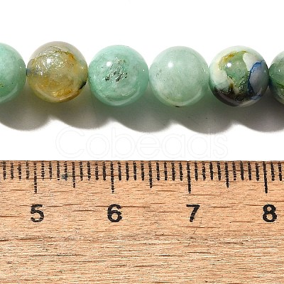 Natural Chrysocolla Beads Strands G-F784-A01-02-1