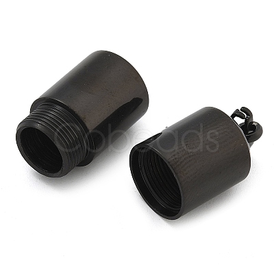 304 Stainless Steel Openable Urn Ashes Pendants STAS-M084-05C-1