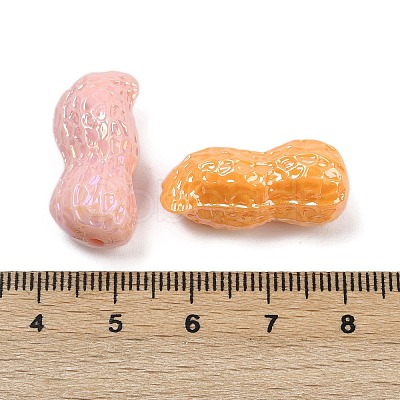 Opaque Acrylic Beads OACR-C022-10-1