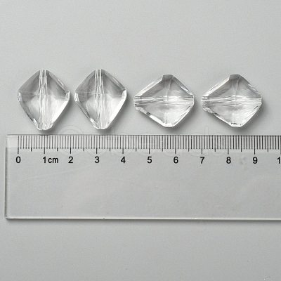 Transparent Acrylic Beads PL6362Y-1