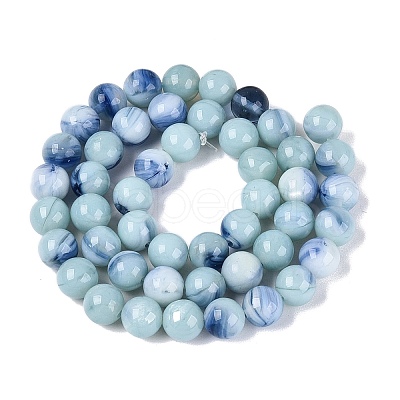 Imitation Lamowork Glass Beads Strands GLAA-Q106-07A-10-1