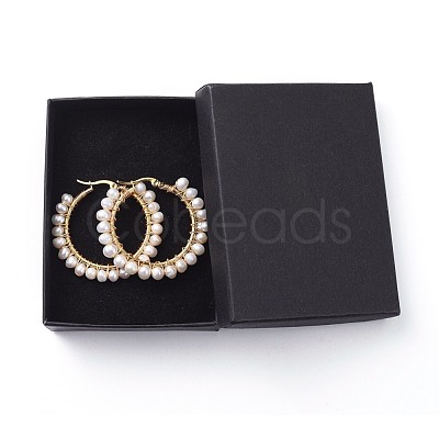 304 Stainless Steel Hoop Earrings X-EJEW-JE03836-1