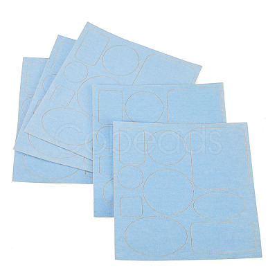 5 Sheets Denim Self-adhesive Patches PATC-TA0001-61A-1