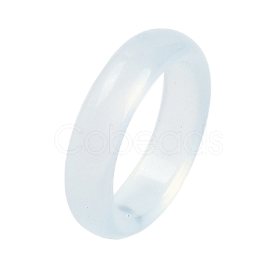 Dyed & Heated Natural Agate Finger Rings for Women RJEW-Z075-02Q-1