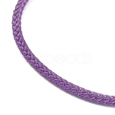 Braided Carbon Steel Wire Bracelet Making MAK-A017-B46-1