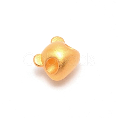 Frosted Alloy Beads PALLOY-WH0094-10-1