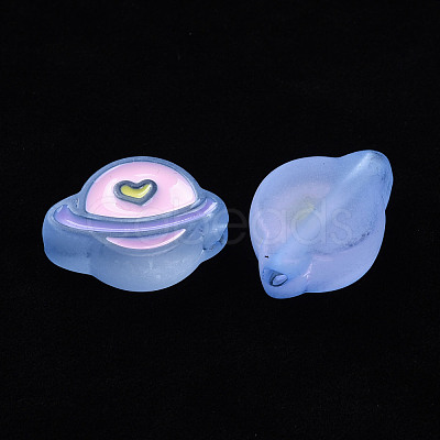 Transparent Acrylic Beads MACR-S374-02B-04-1