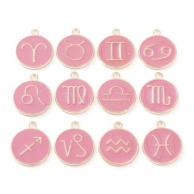 Alloy Enamel Pendants ENAM-S124-01A-03-1