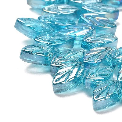 Electroplate Glass Beads Strands EGLA-B004-02A-AB12-1