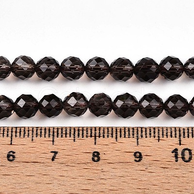 Natural Smoky Quartz Beads Strands G-T140-23A-1