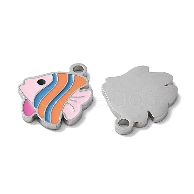 304 Stainless Steel Pendants LS-STAS-C083-10P-02-1