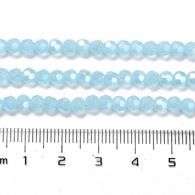 Imitation Jade Glass Beads Stands EGLA-A035-J4mm-B04-1