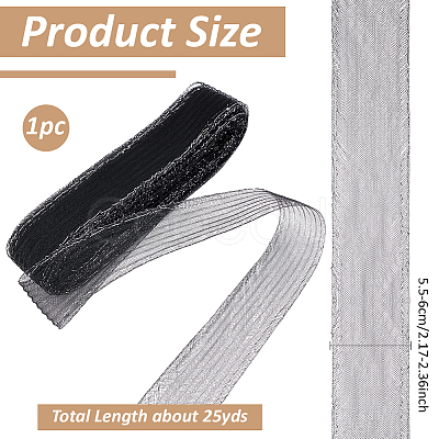 Polyester Mesh Fabric DIY-WH0671-002C-1