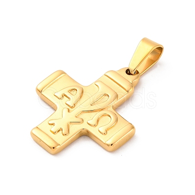 304 Stainless Steel Pendants STAS-L286-14G-1