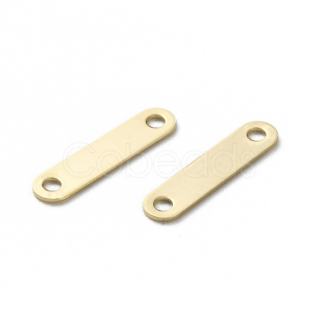 Brass Chain Tabs KK-L205-02G-1