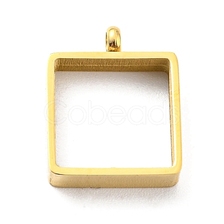 304 Stainless Steel Pendants STAS-B044-21G-1