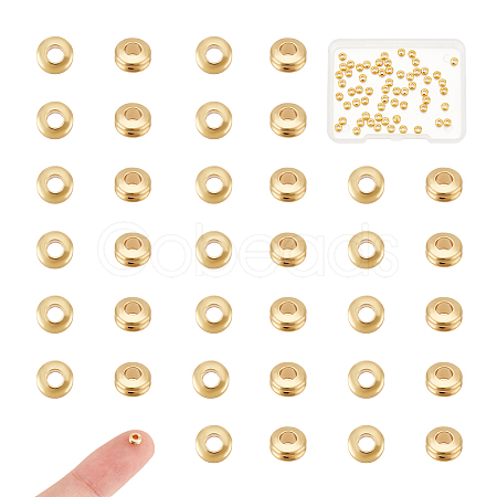 60Pcs Brass Beads KK-UN0003-15-1