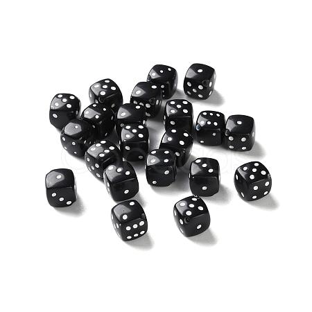 Opaque Acrylic Beads OACR-D301-05B-1