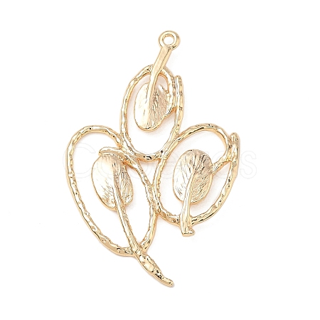 Brass Pendants KK-D263-01G-04-1