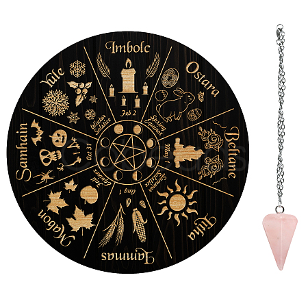 AHADEMAKER DIY Wiccan Altar Supplies Kits AJEW-GA0004-66B-1