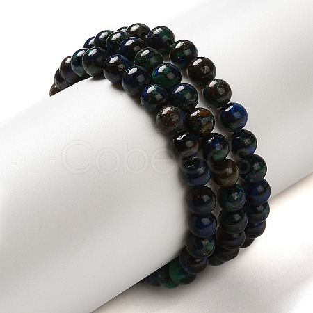 Natural Azurite Beads Strands G-H298-A01-01-1