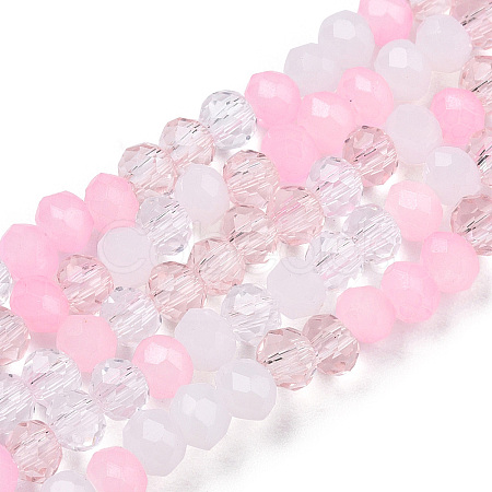 Glass Beads Strands EGLA-A034-M2mm-02-1