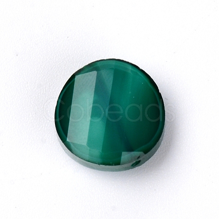 Imitation Jade Glass Beads GLAA-WH0029-03G-1