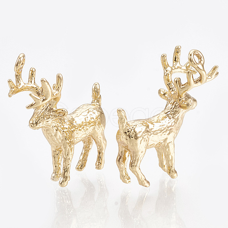 Brass Pendants X-KK-S348-042-1