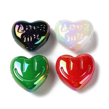 Opaque Acrylic Beads MACR-K351-14-1