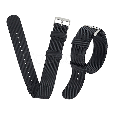 2Pcs Nylon Watch Band DIY-OC0015-17B-1