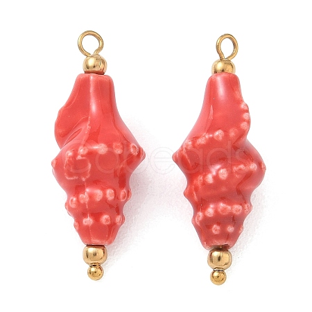 Handmade Porcelain Pendants STAS-Q119-29G-01-1