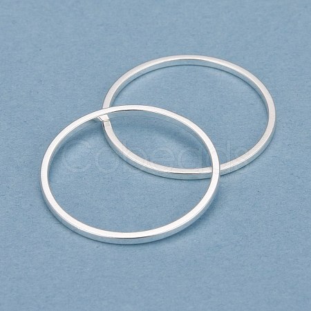 Brass Linking Rings KK-Y003-03G-S-1