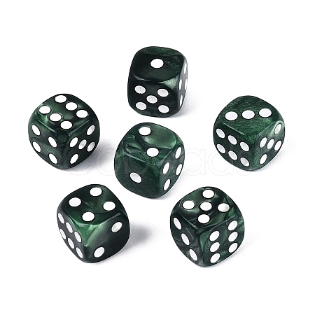 Opaque Acrylic Beads MACR-F083-14E-1