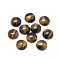 Natural Tiger Eye Cabochons, Half Round/Dome, 10x4~5mm