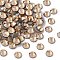 Preciosa&reg Crystal Hotfix Flatback Stones, Czech Crystal, Round(438 11 612 Chaton Rose VIVA 12 &reg), 00030 244 Golden Honey, SS10(2.7~2.9mm)