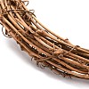 Circle Shape Rattan Vine Branch Wreath Hoop DIY-B022-01E-3