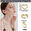 60Pcs Brass Bead Frame KK-CN0002-62-2