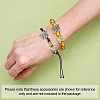 91Pcs 6 Styles Tibetan Style Alloy Butterfly Beads FIND-YW0004-92-6