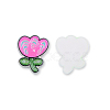 Plate Acrylic Cabochons OACR-N135-17-1