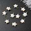10Pcs Natural Nucleated Baroque Keshi Pearl Pendants PALLOY-YW00106-2