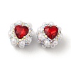 Polymer Clay Rhinestone Beads RGLA-D050-04-3