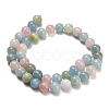 Natural Morganite Beads Strands G-H329-C10-12mm-AB-3