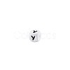 Cube with Letter Pattern Silicone Beads LS-FIND-SZC0014-323-1